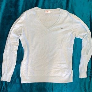 Pale Blue/Green Vineyard Vines Sweater
